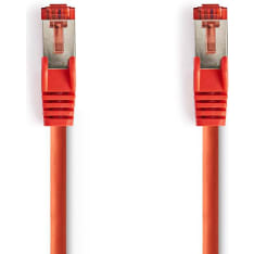 Nedis punainen Cat6 S/FTP verkkokaapeli