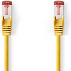 Nedis yellow Cat6 S/FTP network cable