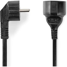 Nedis CEGP10230BK30 Male to female socket 3.00 m Power cable