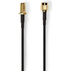 Nedis SMA Male - Female 5.0 m reverse polarity antenna cable