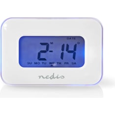 Nedis CLAL110WT digital alarm clock