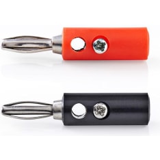Nedis CAGB26900VA Straight Male 4 pcs Banana Plug