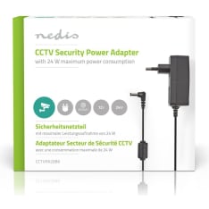 Nedis 12V/24W CCTV-virtalähde