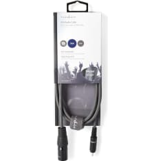Nedis XLR male - RCA male XLR audio cable