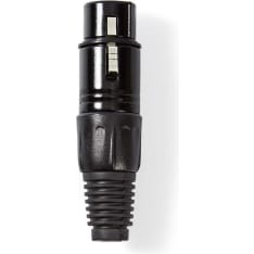 Nedis COTP15902BK Straight Female XLR connector