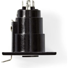 Nedis COTP15911BK Straight Female XLR connector