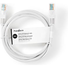 Nedis valkoinen Cat5e SF/UTP verkkokaapeli
