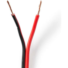 Nedis 2 x 0,75 mm² kaiutinkaapeli