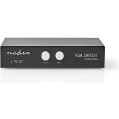 Nedis CSWI5902BK 2-port VGA switch
