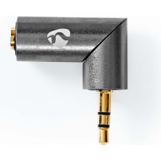 Nedis CATB22975GY 3.5 mm male-3.5 mm female Direct Stereo Audio Adapter
