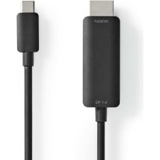 Nedis CCGB64655BK20 USB 3.2 Gen1 USB-C Uros-HDMI-liitin 2.00 m USB-Sovitin
