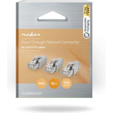 Nedis 10 pcs CAT6 FTP RJ45 connector