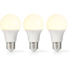 Nedis LBE27A603P3 E27 11 W 3KPL LED Lamppu
