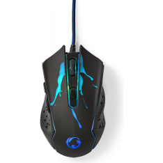 Nedis GMWD210BK Wired Gaming Mouse