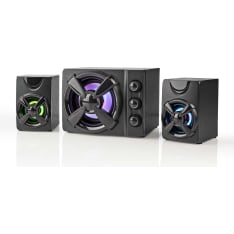 Nedis GSPR31021BK 2.1 Gaming Speaker