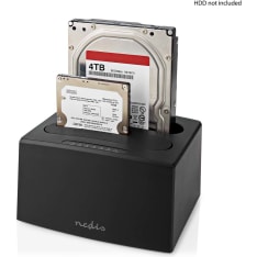 Nedis two-place hard disk dock for 2.5" and 3.5" disks