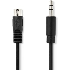 Nedis CAGL20100BK10 DIN audio cable