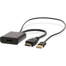 Nedis HDMI - DisplayPort + USB-A Adapter