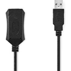 Nedis CCGL60EXTBK100 Aktiivinen USB-kaapeli