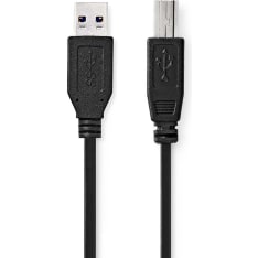 Nedis 2 m USB-B kaapeli