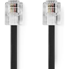 Nedis TCGL90200BK100 Puhelinkaapeli