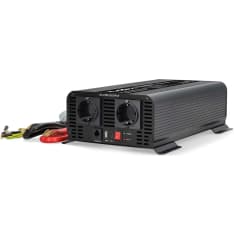 Nedis PIP100012FBK 12V DC 1000W Pure Sine Wave Inverter