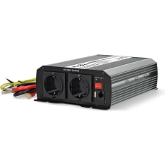 Nedis PIM100024FGY 24V DC 1000 W Muunnettu Siniaalto-Invertteri