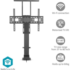 Nedis TVSM5840BK 37 - 80 " Motorized TV stand