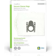 Nedis Bosch / Siemens D - E - F - G - H pölypussi 8 kpl