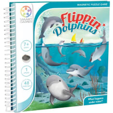 SmartGames Flippin Dolphins magneettinen matkapeli