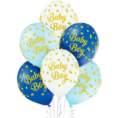 Baby boy 6 pcs balloon