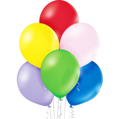 Metallic shimmer color mix 25 pcs balloon