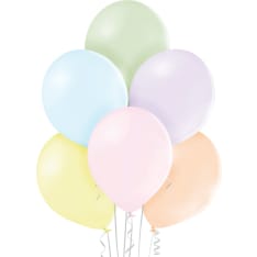 Pastel color mix balloon