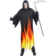 Viikatemies aikuisten naamiaisasu