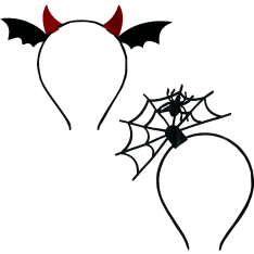 Hairpin, assorted cobwebs/spider webs