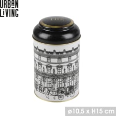 Urban Living Versailles metal tea tin