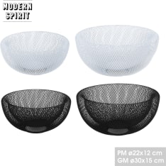 Modern Spirit metal fruit basket