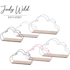 Judy Wild Cloud metal shelf