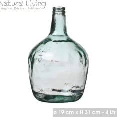 Lady Jeanne recycled glass vase