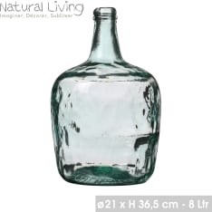 Lady Jeanne recycled glass vase