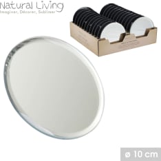 Natural Living peili pyöreä kynttilänalunen