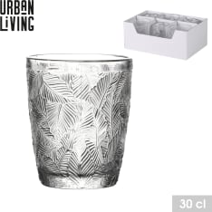 Urban Living clear 300 ml clear drinking glass