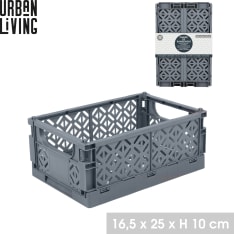 Urban Living foldable plastic basket