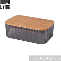 Urban Living Samba storage box with wooden lid