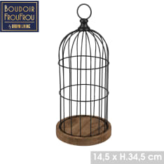 Boudoir Froufrou lintuhäkki koriste