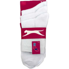 Slazenger women's black quarter socks