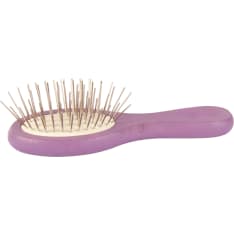 Show Tech Mini Oval Purple 12 cm koiran harja