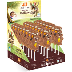 Belfine Easter bunny chocolate lollipop 25g