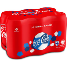 Coca-Cola Original Taste 0.33 l 6-pack soft drink