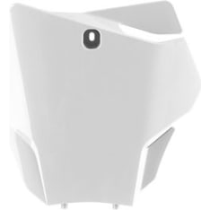 Polisport Number Plate GasGas MCF (21->) White (10)